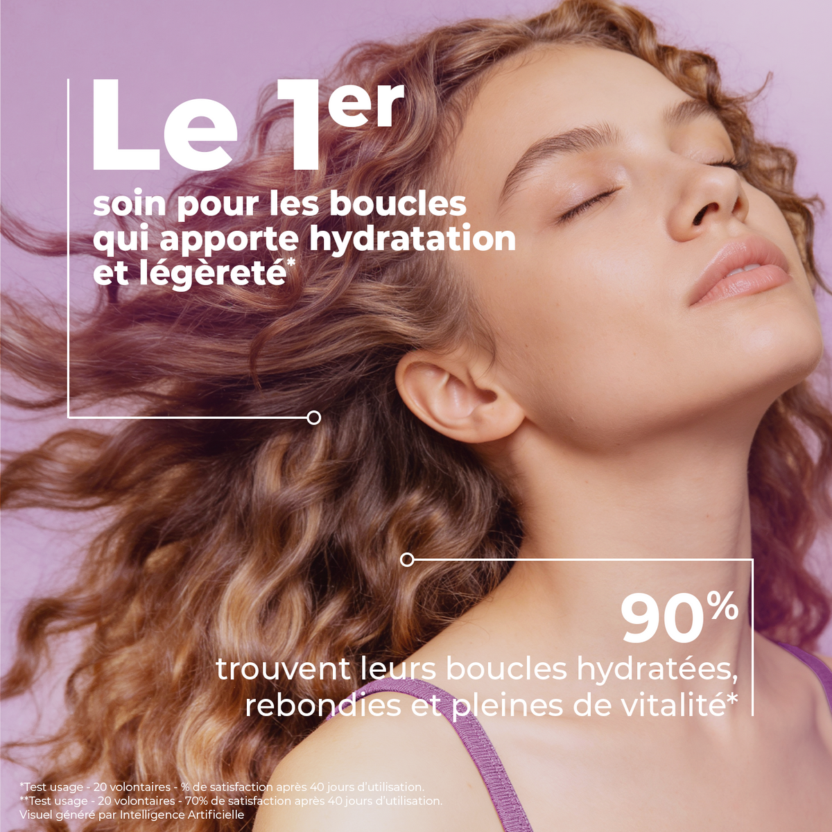 CRÈME LÉGÈRE CURL DÉMÊLANTE & HYDRATANTE