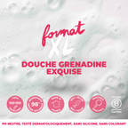 texture Gel douche grenadine exquise 