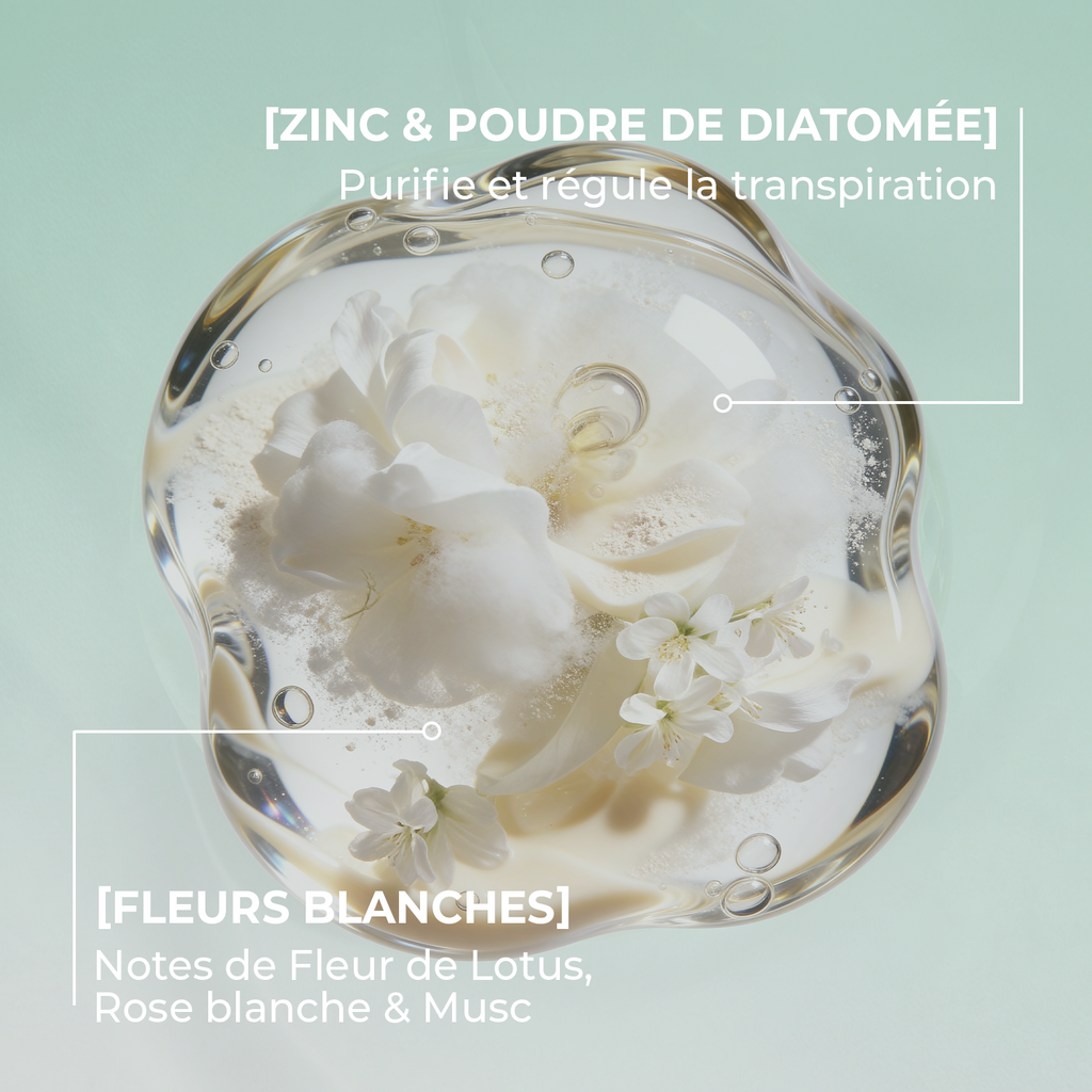 DÉODORANT SOIN 24H FLEUR BLANCHE