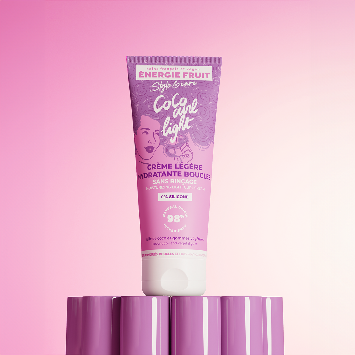 CRÈME LÉGÈRE CURL DÉMÊLANTE & HYDRATANTE