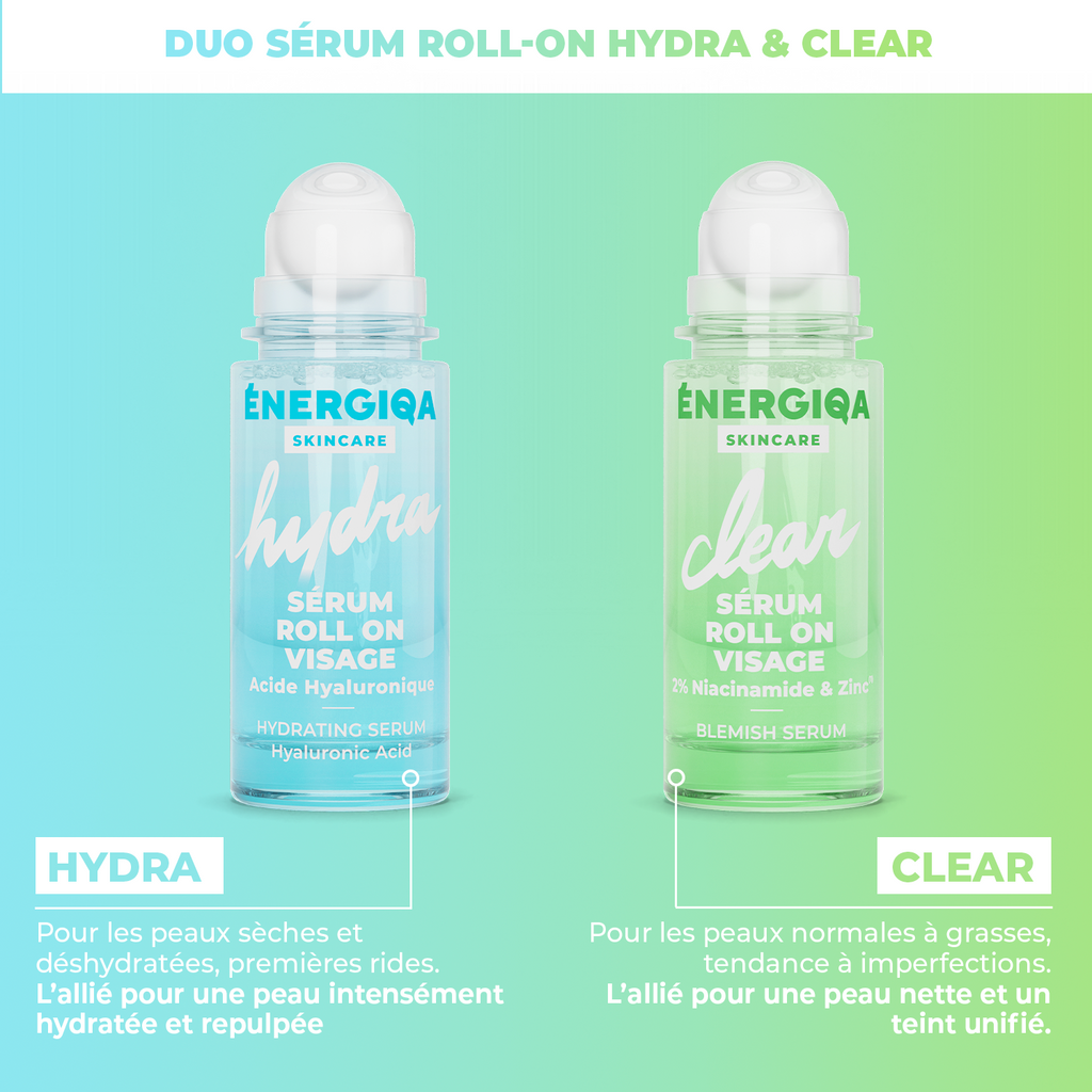 DUO SÉRUM ROLL ON HYDRA & CLEAR