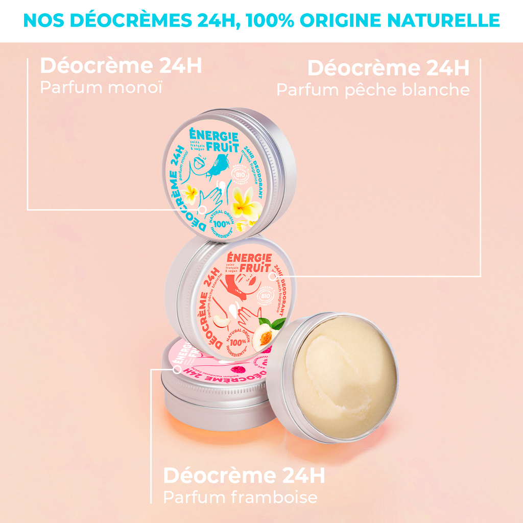 PACK x3 DÉODORANT CRÈME 24H