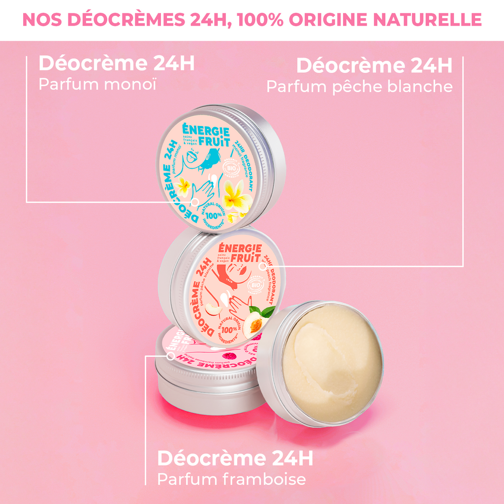 DÉODORANT CRÈME 24H FRAMBOISE