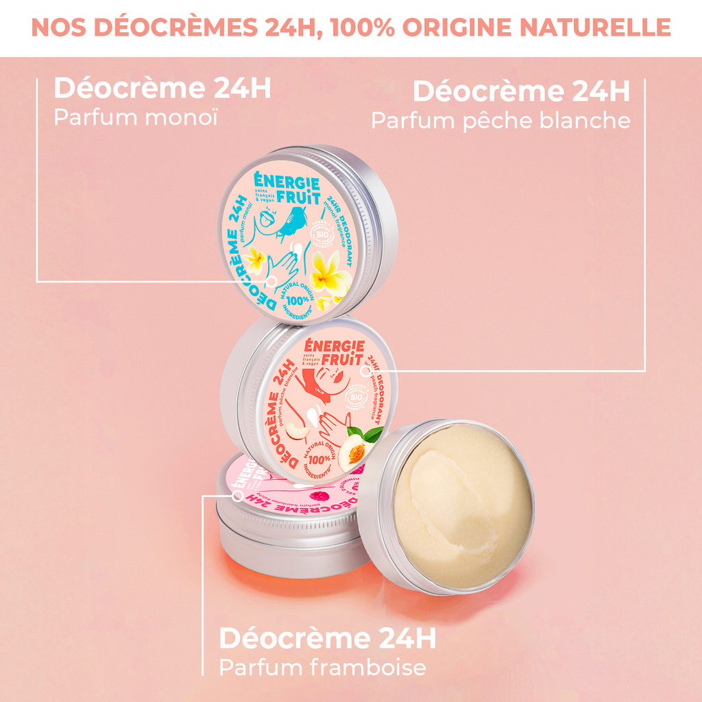 DÉODORANT CRÈME 24H PÊCHE