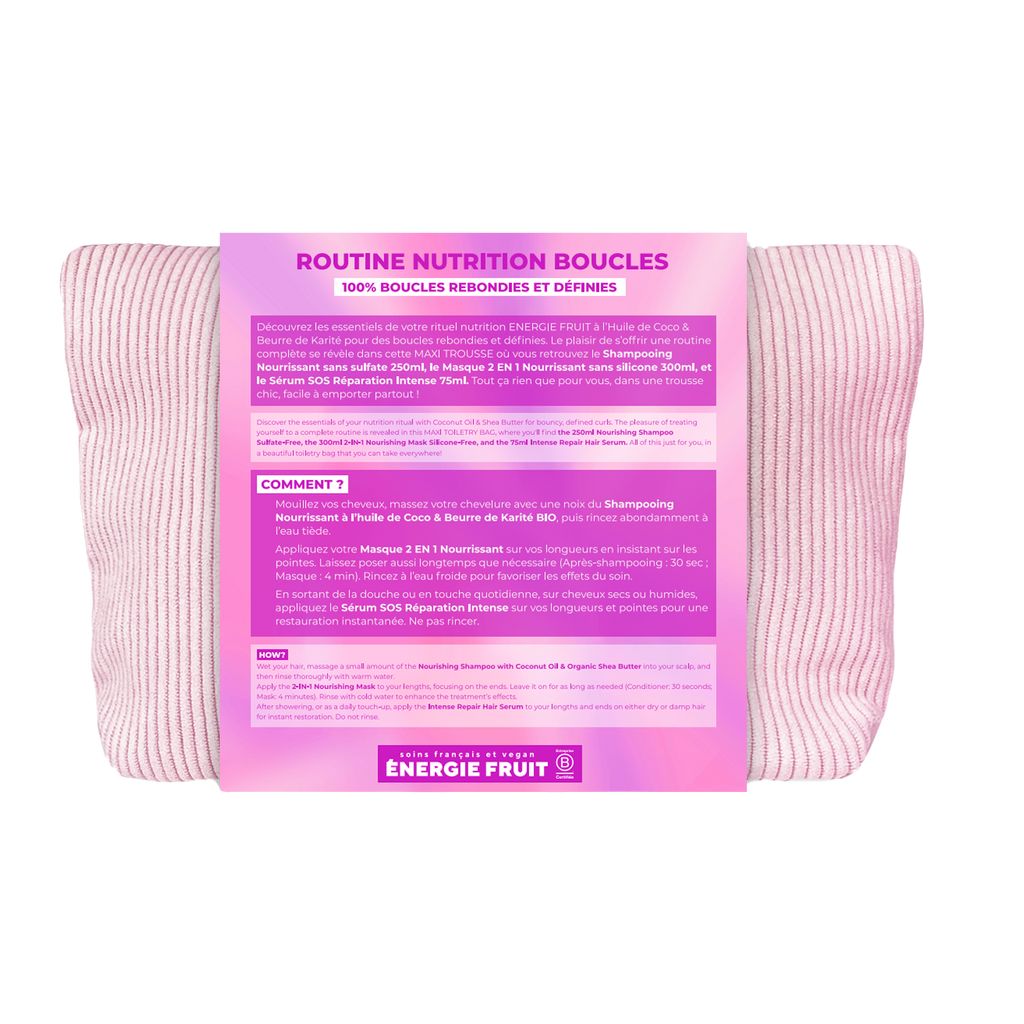 TROUSSE ROUTINE BOUCLES CASSANTES
