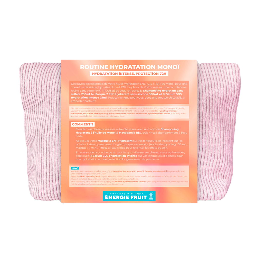TROUSSE ROUTINE HYDRATATION MONOÏ