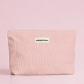 TROUSSE DE TOILETTE ROSE XXL EN VELOURS