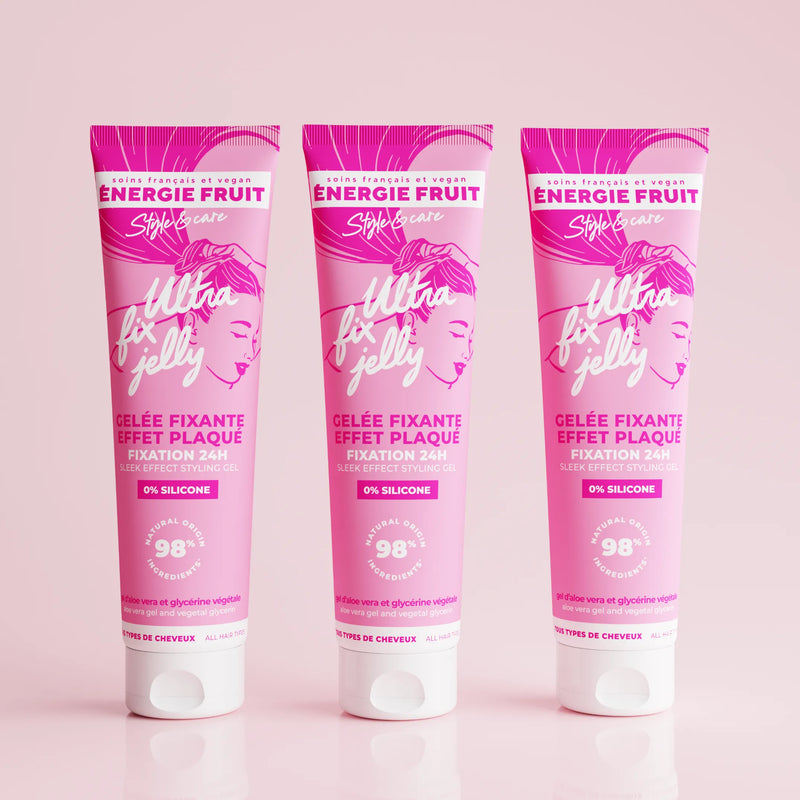 PACK x3 GELÉE FIXANTE CHEVEUX PLAQUÉS