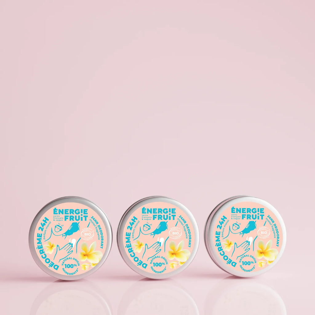 PACK x3 DÉODORANT CRÈME 24H MONOÏ