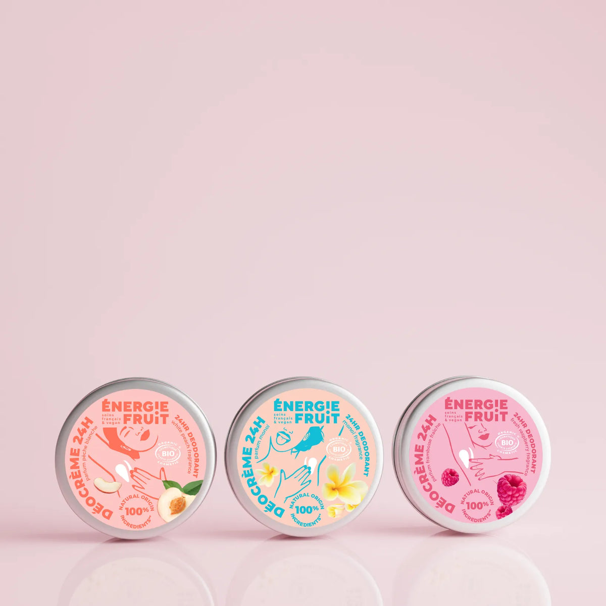 PACK x3 DÉODORANT CRÈME 24H