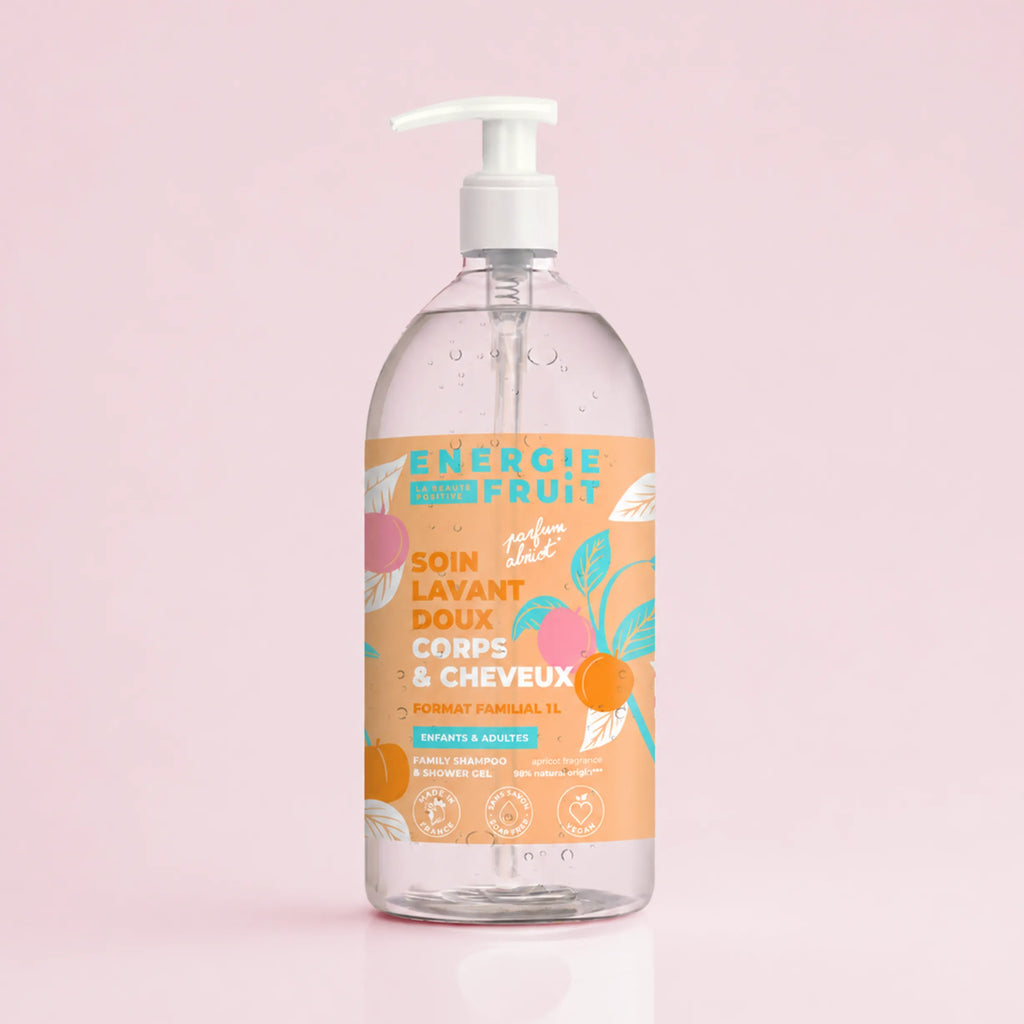 GEL DOUCHE 2 EN 1 CORPS & CHEVEUX FORMAT FAMILIAL